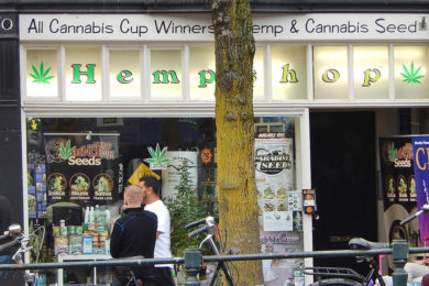 negozi marijuana legale