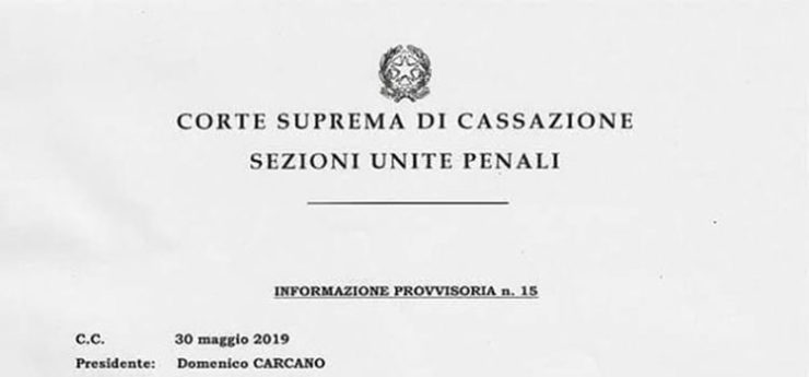 sentenza cassazione