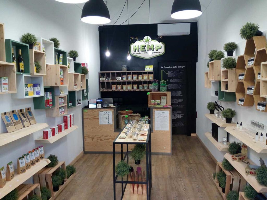 store cannabis legale torino